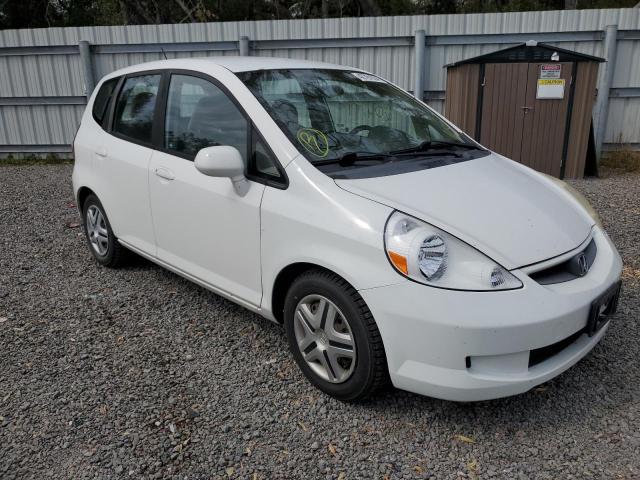 JHMGD38477S012980 - 2007 HONDA FIT WHITE photo 4