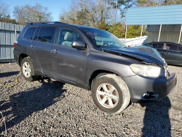 5TDZK3EH1AS002226 - 2010 TOYOTA HIGHLANDER GRAY photo 4