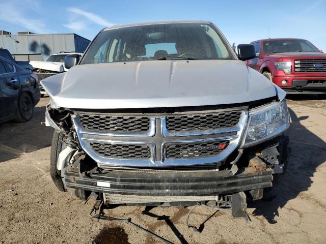 3C4PDCAB6DT715460 - 2013 DODGE JOURNEY SE SILVER photo 5