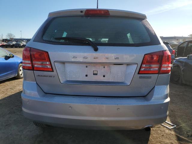 3C4PDCAB6DT715460 - 2013 DODGE JOURNEY SE SILVER photo 6