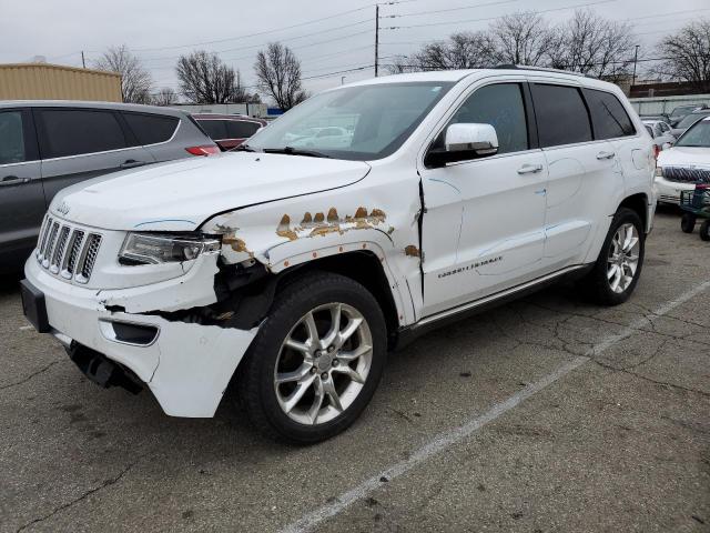 1C4RJFJT6EC474847 - 2014 JEEP GRAND CHER SUMMIT თეთრი ფოტო 1