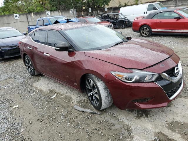 1N4AA6AP6JC364980 - 2018 NISSAN MAXIMA 3.5S BURGUNDY photo 4