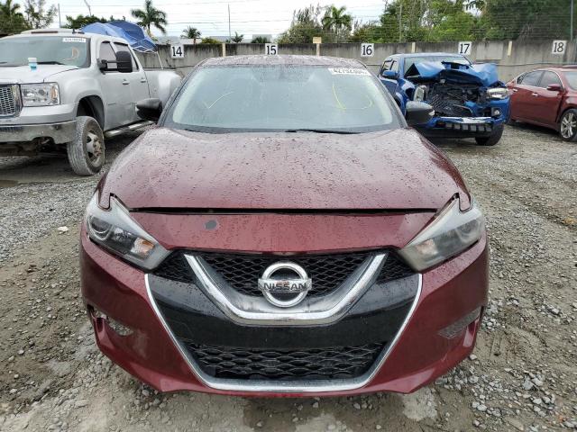 1N4AA6AP6JC364980 - 2018 NISSAN MAXIMA 3.5S BURGUNDY photo 5