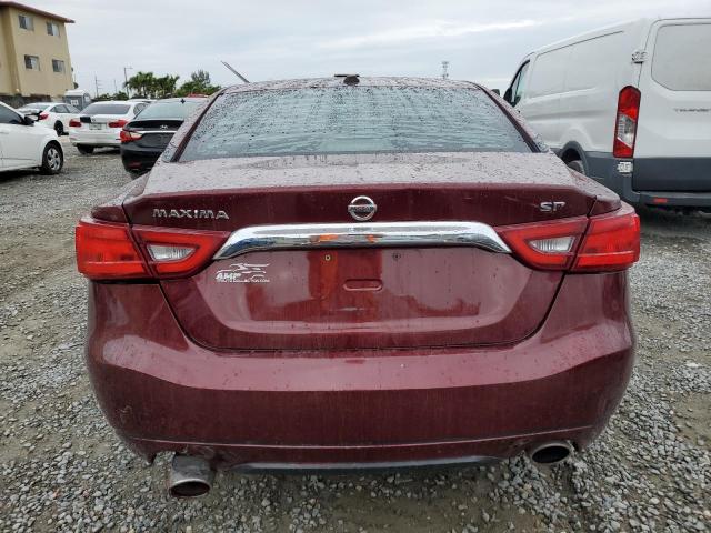 1N4AA6AP6JC364980 - 2018 NISSAN MAXIMA 3.5S BURGUNDY photo 6