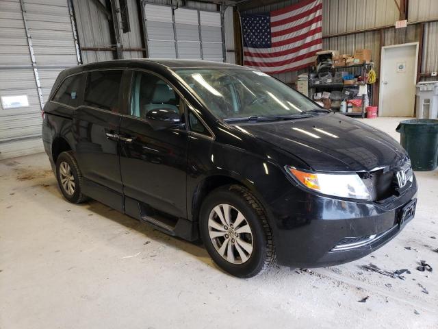 5FNRL5H45FB026686 - 2015 HONDA ODYSSEY EX BLACK photo 4