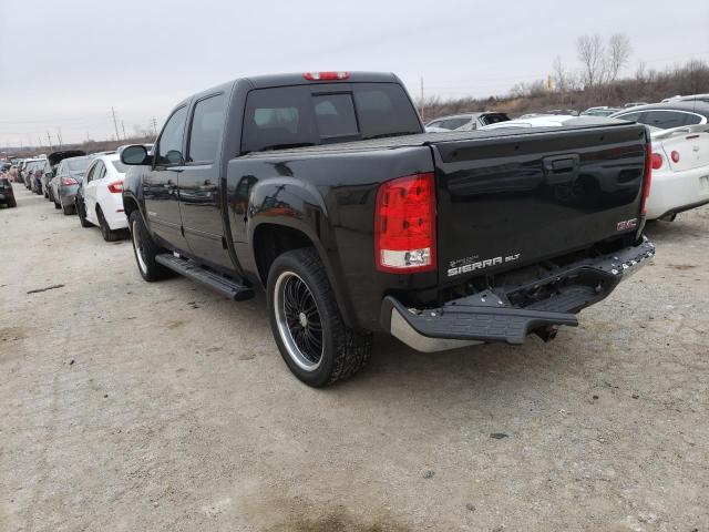 3GTP2WE75CG227685 - 2012 GMC SIERRA K1500 SLT BLACK photo 2