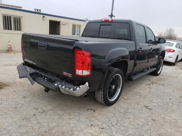 3GTP2WE75CG227685 - 2012 GMC SIERRA K1500 SLT BLACK photo 3