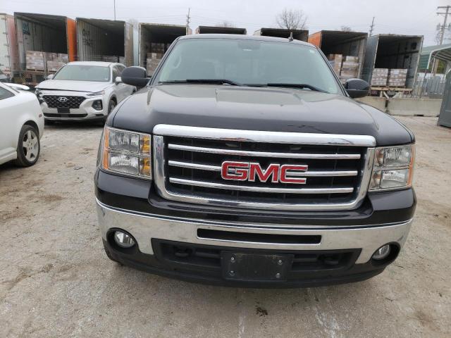 3GTP2WE75CG227685 - 2012 GMC SIERRA K1500 SLT BLACK photo 5