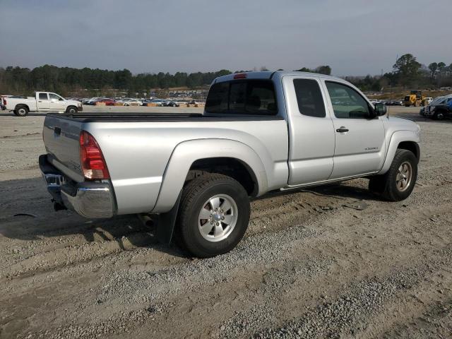 5TETU62N75Z059616 - 2005 TOYOTA TACOMA PRERUNNER ACCESS CAB SILVER photo 3