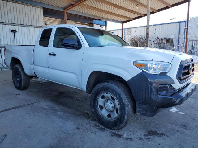 3TYRX5GN3NT054502 - 2022 TOYOTA TACOMA ACCESS CAB WHITE photo 4