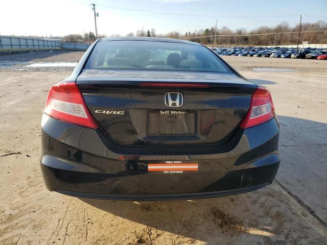 2HGFG3B85CH534378 - 2012 HONDA CIVIC EX BLACK photo 6