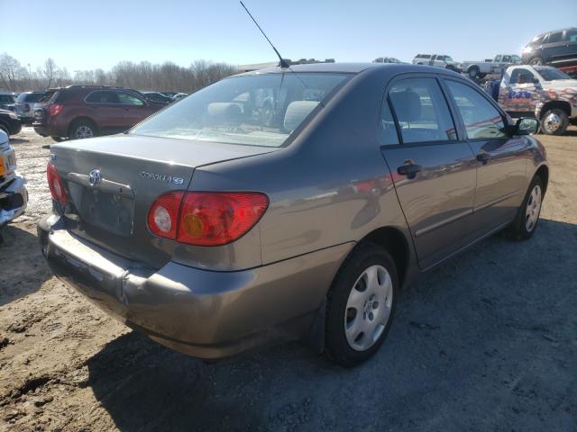 2T1BR32E04C815190 - 2004 TOYOTA COROLLA CE GRAY photo 4