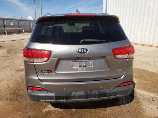 5XYPG4A33GG041592 - 2016 KIA SORENTO LX GRAY photo 6