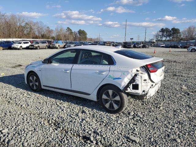 KMHC75LD0KU165672 - 2019 HYUNDAI IONIQ LIMITED WHITE photo 2