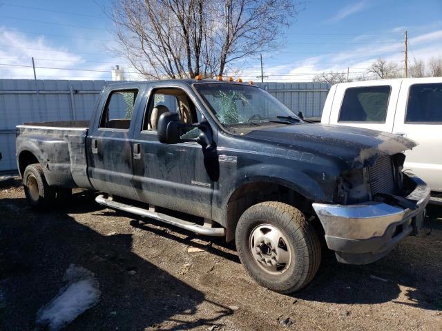 1FTWW33F61ED24441 - 2001 FORD F350 SUPER DUTY BLACK photo 1