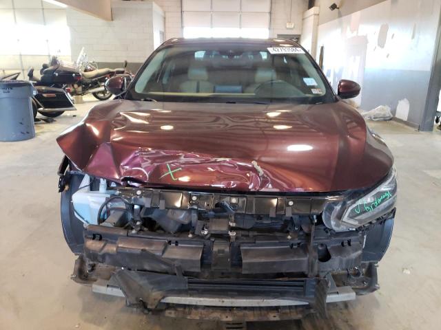 3N1AB8CV2LY215249 - 2020 NISSAN SENTRA SV BURGUNDY photo 5