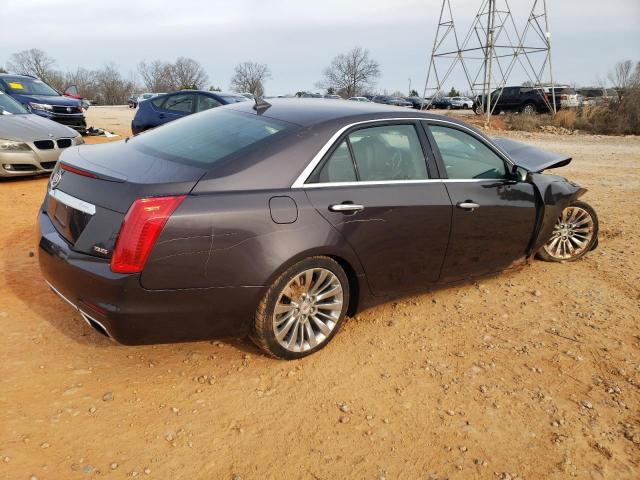 1G6AR5S37E0123772 - 2014 CADILLAC CTS LUXURY COLLECTION BROWN photo 3