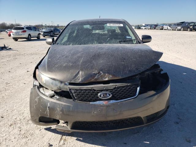 KNAFU4A26C5517426 - 2012 KIA FORTE EX GRAY photo 5