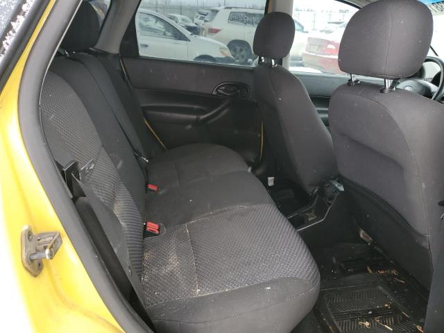 3FAFP37N75R144909 - 2005 FORD FOCUS ZX5 YELLOW photo 10