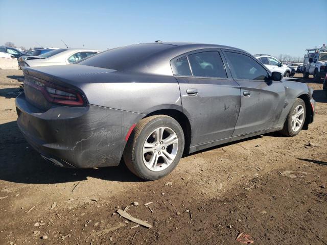 2C3CDXBG3KH746871 - 2019 DODGE CHARGER SXT GRAY photo 3