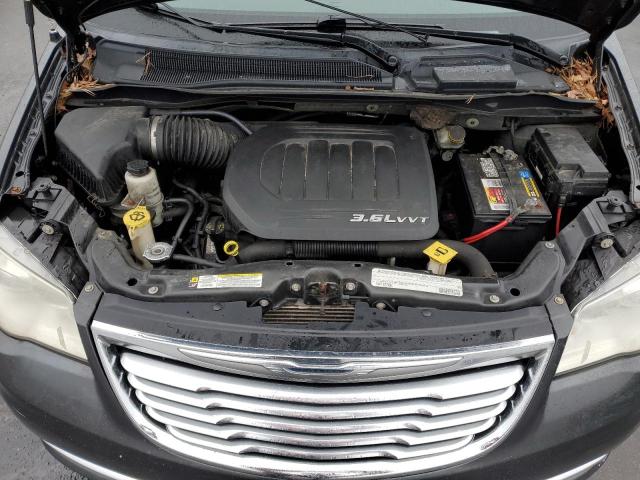 2A4RR5DG7BR687708 - 2011 CHRYSLER TOWN & COU TOURING შავი ფოტო 12