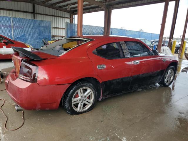 2B3KA43R07H622631 - 2007 DODGE CHARGER SE RED photo 3