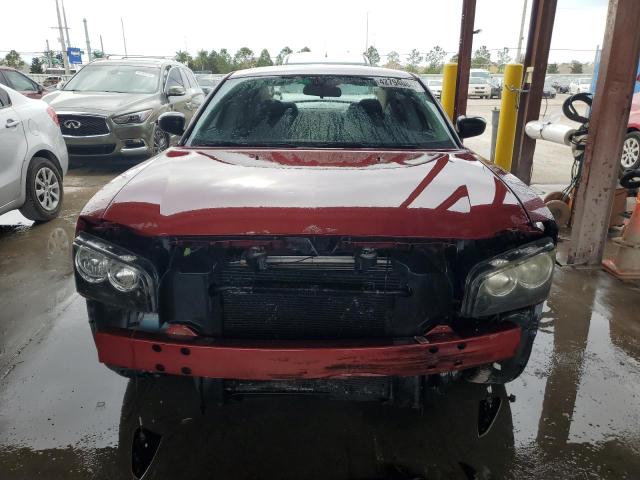 2B3KA43R07H622631 - 2007 DODGE CHARGER SE RED photo 5