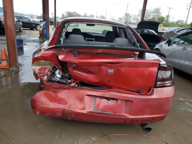 2B3KA43R07H622631 - 2007 DODGE CHARGER SE RED photo 6