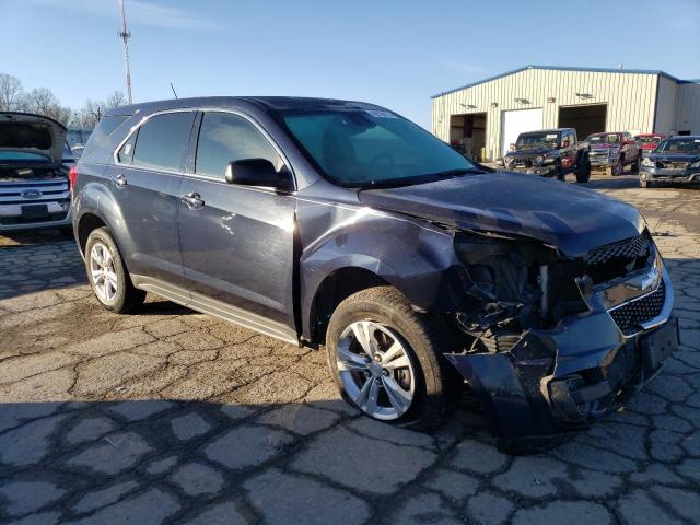 2GNALAEK6F6123207 - 2015 CHEVROLET EQUINOX LS BLUE photo 4