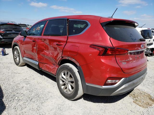 5NMS23AD1LH167039 - 2020 HYUNDAI SANTA FE SE RED photo 2