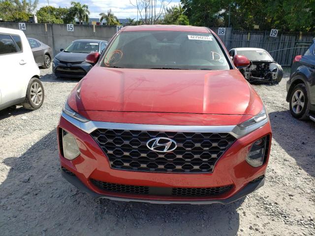 5NMS23AD1LH167039 - 2020 HYUNDAI SANTA FE SE RED photo 5