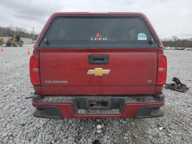 1GCGTCE30G1389236 - 2016 CHEVROLET COLORADO LT RED photo 6