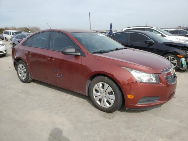 1G1PA5SH1D7218451 - 2013 CHEVROLET CRUZE LS BURGUNDY photo 4