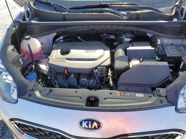 KNDPM3AC8N7952529 - 2022 KIA SPORTAGE LX SILVER photo 11