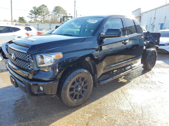 5TFRY5F16MX276743 - 2021 TOYOTA TUNDRA DOUBLE CAB SR/SR5 BLACK photo 1