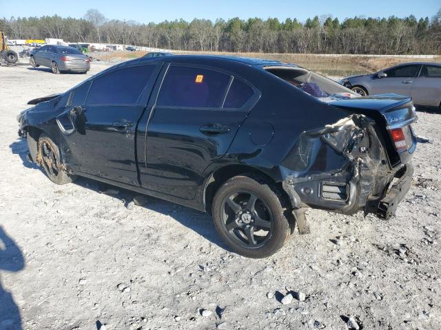 19XFB2F53EE078080 - 2014 HONDA CIVIC LX BLACK photo 2