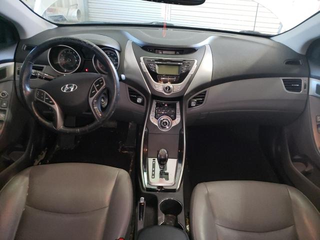 KMHDH4AE6DU499313 - 2013 HYUNDAI ELANTRA GL SILVER photo 8