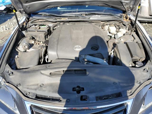 JTHCF1D21E5007111 - 2014 LEXUS IS 250 GRAY photo 11