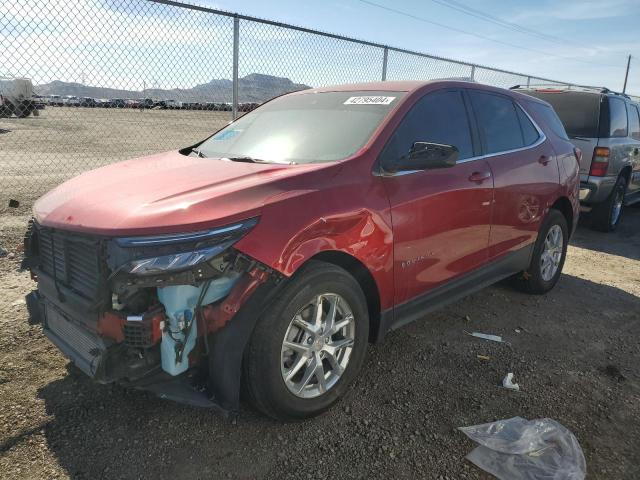 3GNAXKEV5NL209803 - 2022 CHEVROLET EQUINOX LT RED photo 1