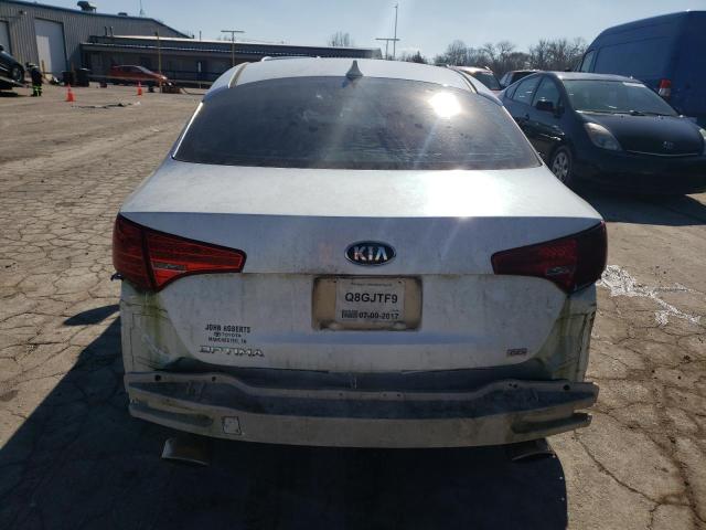 5XXGM4A7XDG183417 - 2013 KIA OPTIMA LX WHITE photo 6