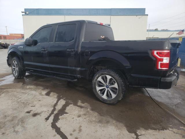 1FTEW1C59LKE60543 - 2020 FORD F150 SUPERCREW BLACK photo 2