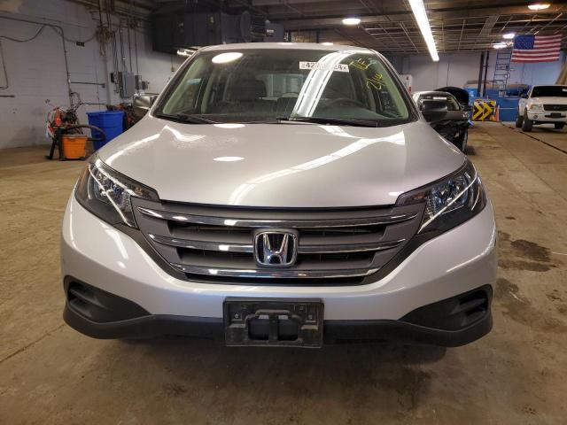 5J6RM4H37EL094797 - 2014 HONDA CR-V LX GRAY photo 5