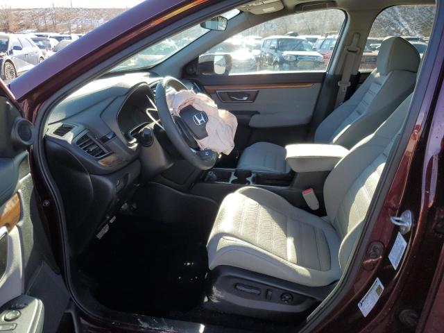 7FARW2H53JE080502 - 2018 HONDA CR-V EX MAROON photo 7