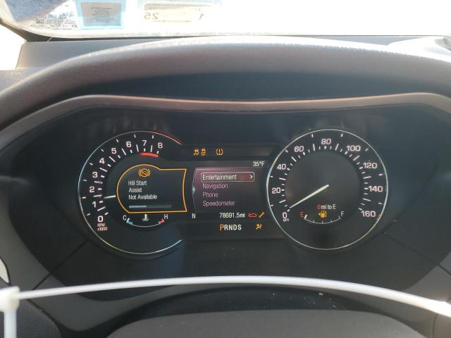 3LN6L5F96HR627135 - 2017 LINCOLN MKZ RESERVE Bordo foto 9