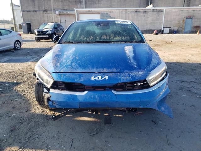 3KPF44ACXPE594497 - 2023 KIA FORTE GT BLUE photo 5