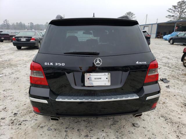 WDCGG8HB0BF612563 - 2011 MERCEDES-BENZ GLK 350 4MATIC BLACK photo 6