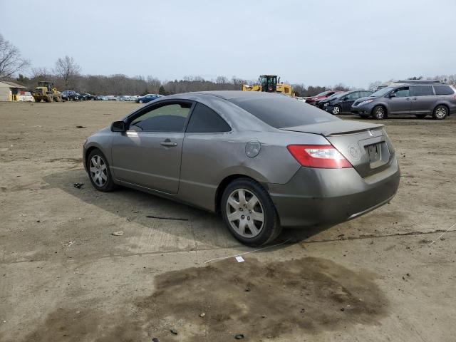 2HGFG12618H568764 - 2008 HONDA CIVIC LX GRAY photo 2