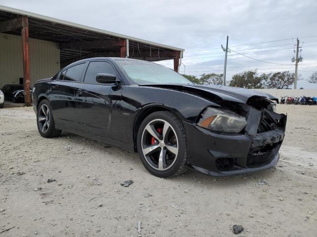 2C3CDXCTXDH631537 - 2013 DODGE CHARGER R/T BLACK photo 4