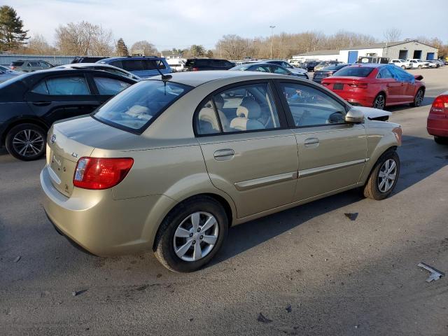 KNADH4A37A6658890 - 2010 KIA RIO LX CREAM photo 3