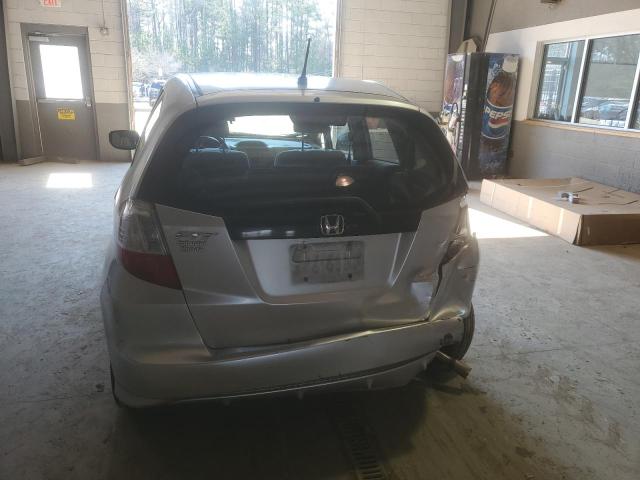 JHMGE8H32DC063794 - 2013 HONDA FIT SILVER photo 6